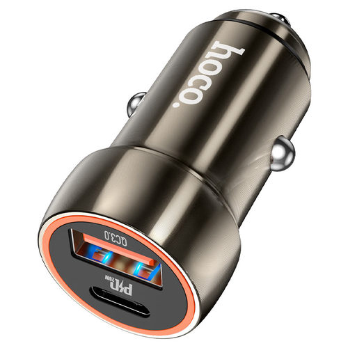 ראש מטען לרכב HOCO Z46A טעינה מהירה 20W