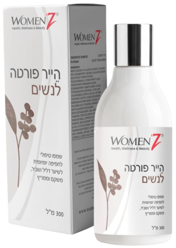שמפו הייר פורטה לנשים וומאנז 300 מ