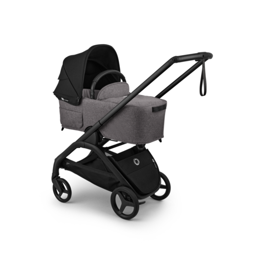 עגלת תינוק בוגבו דרגונפליי פלוס – Bugaboo Dragonfly Plus צבע אפור גגון שחור 