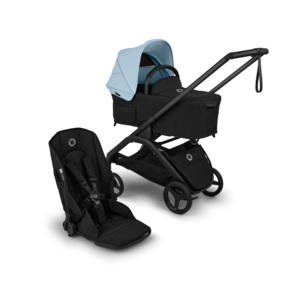 עגלת תינוק בוגבו דרגונפליי פלוס – Bugaboo Dragonfly Plus צבע שחור גגון סקייליין
