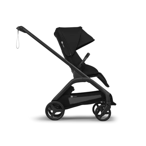 עגלת תינוק בוגבו דרגונפליי פלוס – Bugaboo Dragonfly Plus צבע שחור גגון ורוד דאסטי