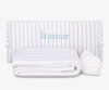 סט מצעים למיטת תינוק Cotton cloud, שחור/לבן, OS