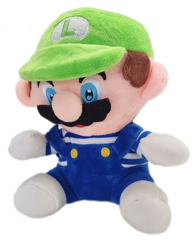 בובת פרווה לואיג’י 20 ס”מ | Luigi Plush 20 cm