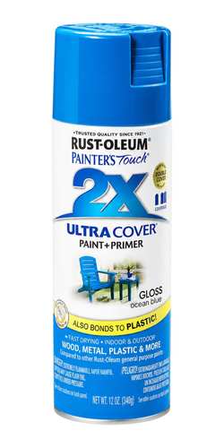 ספריי צבע 340 גרם/  Gloss Brilliant Blue X2
