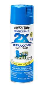 ספריי צבע 340 גרם/  Gloss Brilliant Blue X2