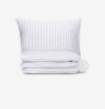 סט מצעים למיטת יחיד Cotton cloud שחור לבן 