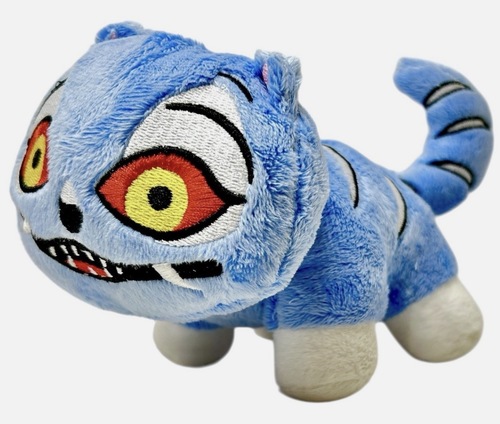 בובת פרווה דרפי הנמר 18 ס”מ | Derpy Tiger Plush K-Pop Demon Hunters 18 cm