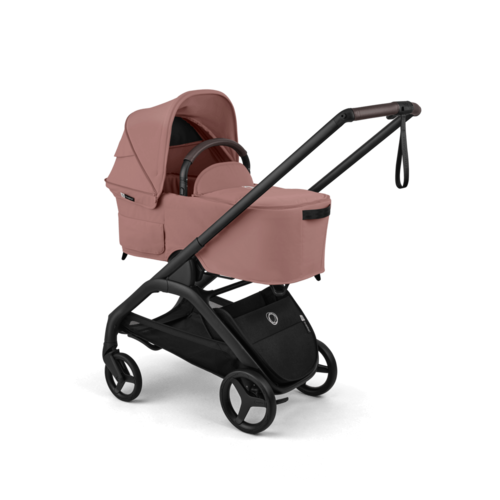 עגלת תינוק בוגבו דרגונפליי פלוס – Bugaboo Dragonfly Plus צבע בדים ורוד גגון ורוד
