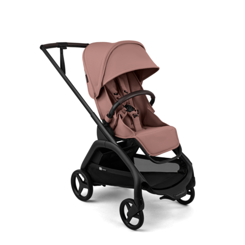 עגלת תינוק בוגבו דרגונפליי פלוס – Bugaboo Dragonfly Plus צבע בדים ורוד גגון ורוד