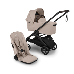 עגלת תינוק בוגבו דרגונפליי פלוס – Bugaboo Dragonfly Plus צבע בדים חול מדבר גגון חול מדבר