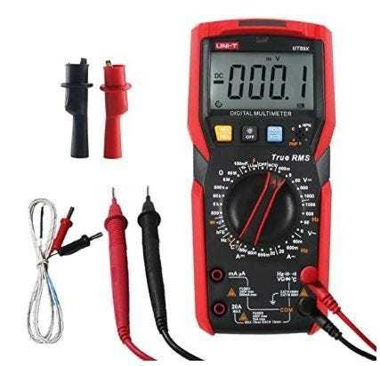 רב מודד 20A + טמפ' +קבלים + תדר יוניטי UT89X