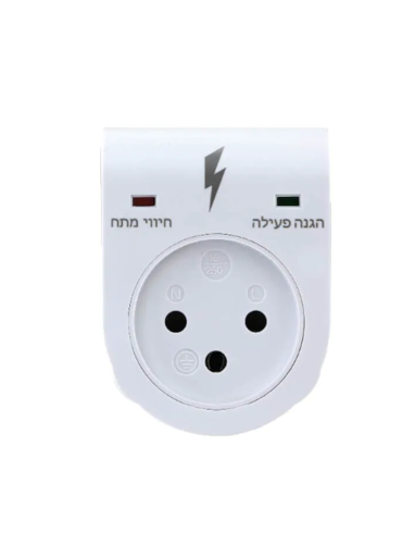 מגן ברקים ונחשולי מתח תקע שקע GPT PA-IS3-01SD