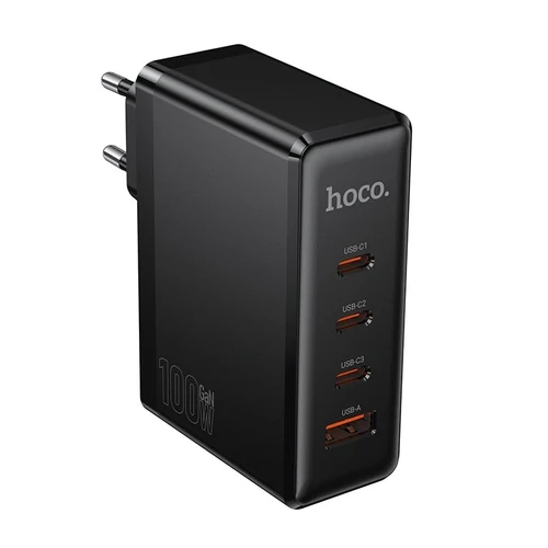 מטען קיר HOCO 100W N85 | ראש טעינה 