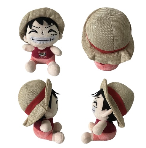 בובת קטיפה מונקי די. לופי 20 ס”מ – One Piece Monkey D. Luffy 20cm Plush Toy