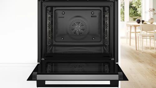BOSCH HBA571BB4 - תנור אפייה בנוי פירוליטי 60 ס''מ בוש מסדרת Serie 2 בצבע שחור