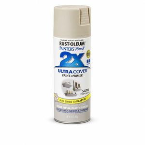 ספריי צבע X2 | אפור אבן מט | SATIN STONE GRAY Rust-Oleum