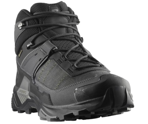 נעלי טיולים לגבר X Ultra 5 Mid Wide Gtx שחורות - Salomon
