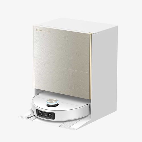 שואב מקרצף רובוטי Dreame X60 Ultra Complete White בצבע לבן 