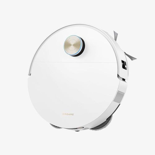שואב מקרצף רובוטי Dreame X60 Ultra Complete White בצבע לבן 