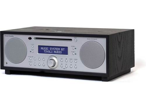 סטרימרים/נגני רשת נגן CD כולל רדיו שולחני Tivoli Music System BT צבע שחור/כסוף טיבולי אודיו