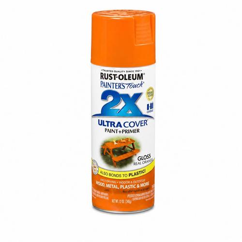 ספריי צבע X2 REAL ORANGE מבריק | 340 גרם
