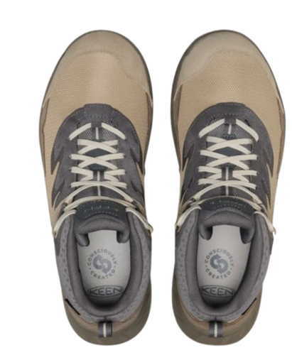 נעלי טיולים לגברים Hightrail MID WP בז/ אפור - KEEN