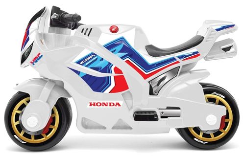 בימבה אופנוע הראשון שלי HONDA עם אפקטים קוליים לגיל שנתיים ומעלה - לבן