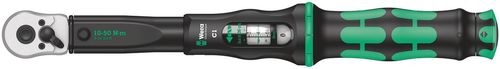 ידית מומנט עם ראצ'ט מתהפך Click-Torque C 1 במידה 1/2 10-50 Nm.