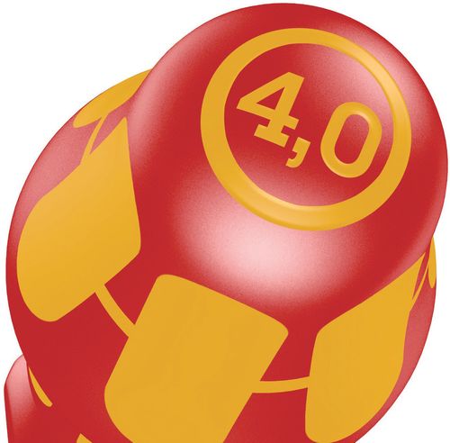 מברג שטוח מבודד VDE 160i במידה 1.2x6.5x200 מ