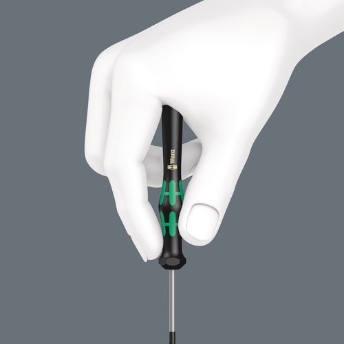 סט מברגי אלקטרוניקה Kraftform Micro עם 25 חלקים בנרתיק.