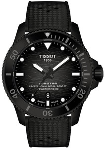 Tissot T1209073705100 SEASTAR 600M 44MM אוטומטי 600M צלילה