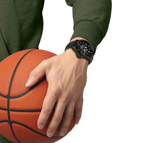 Tissot T1209073705100 SEASTAR 600M 44MM אוטומטי 600M צלילה