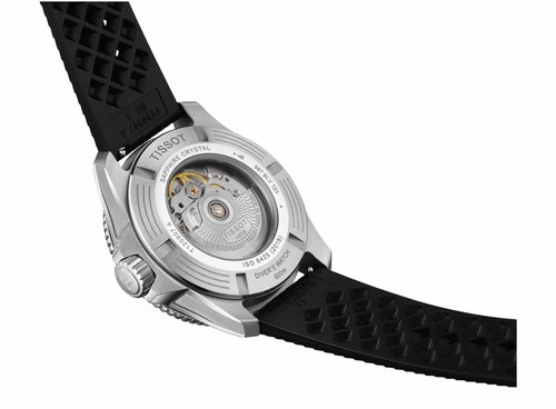 Tissot T1209071728100 SEASTAR 600M 44MM אוטומטי 600M צלילה