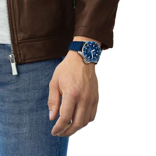 Tissot T1209071704100 SEASTAR 600M 44MM אוטומטי 600M צלילה