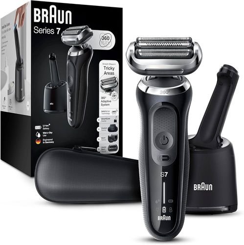 מכונת גילוח בראון סדרה 7 עם מתקן שטיפה Braun 7085CC