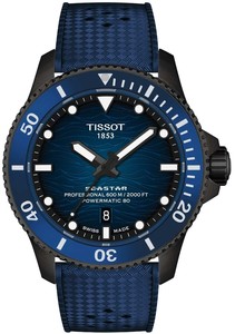 Tissot T1209073704100 SEASTAR 600M 44MM אוטומטי 600M צלילה
