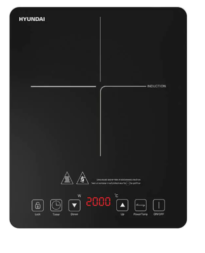 כירה אינדוקציה בודדת 2000W  HAS-P102B