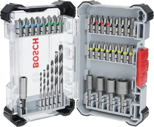 סט 35 ביטים +מקדחים מקצועי לעבודות מתכת HSS-G בוש Bosch