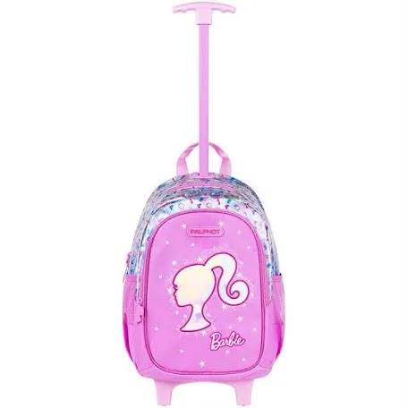 תיק גן טרולי ורוד - ברבי barbie 