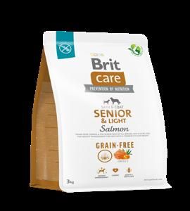 בריט קר Brit Care סניור לייט סלמון 3 ק"ג ללא דגנים