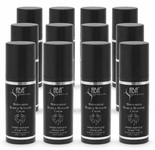 דיל! 12 יחידות קרם לטיפוח הזקן והשפם 150ml