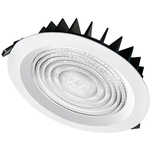 גוף תאורה שקוע 40W עגול 205 ממ לבן CCT סדרה FF