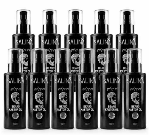 דיל! 10 יחידות שמן קיק מצמיח לזקן -SALINA 100ML