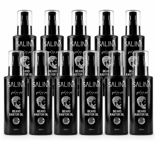 דיל! 10 יחידות שמן קיק מצמיח לזקן -SALINA 100ML