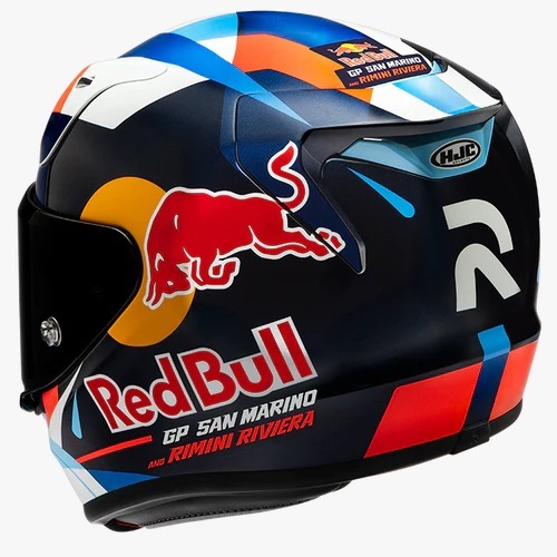 קסדה מלאה אייג’ ג’יי סי ראפא 12 רד בול  – RPHA 12 RED BULL MISANO GP-2