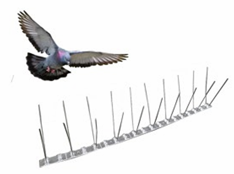 דוקרנים להרחקת יונים W נירוסטה 500 ממ