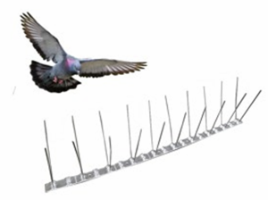דוקרנים להרחקת יונים W נירוסטה 500 ממ