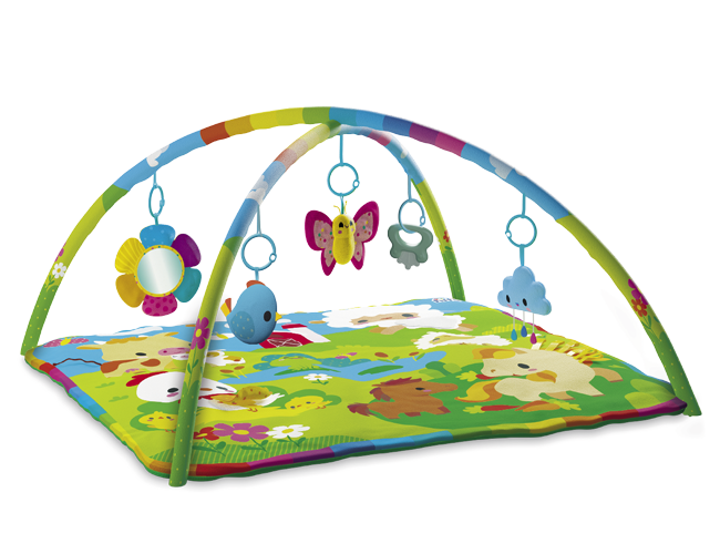 משטח פעילות מדגם Happy Farm מבית Kids Hits