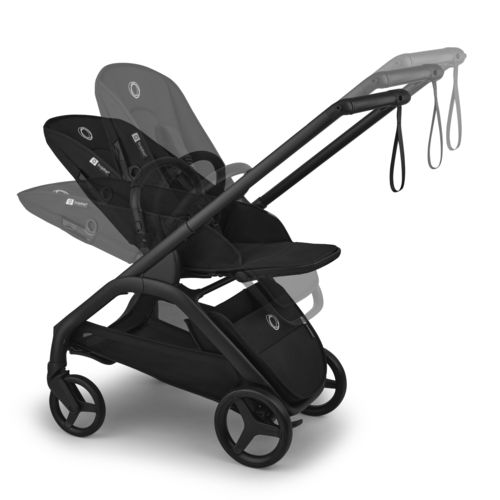 Bugaboo Dragonfly Plus שחורה - תקריב מגלריית Bugaboo על פרטי עגלה