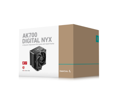 מאורר למעבד | Cooler Master AK700 DIGITAL NYX Black | 280W TDP | 157mm